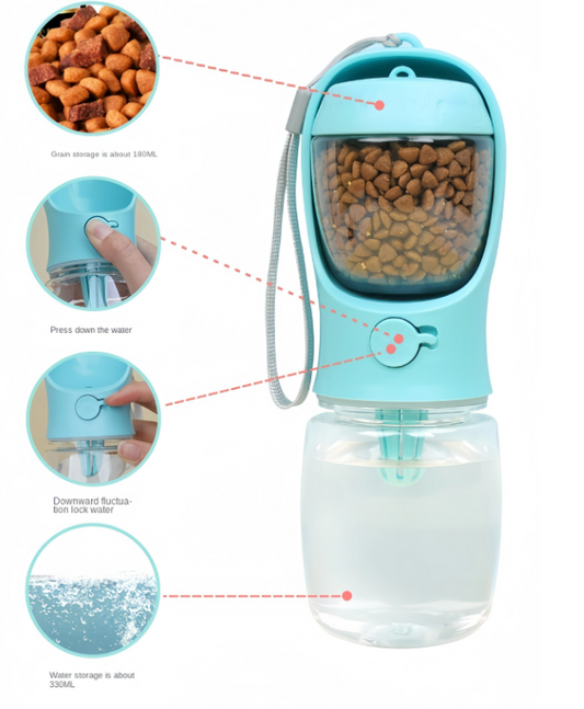 PetPawJoy™ Travel Pet Feeder