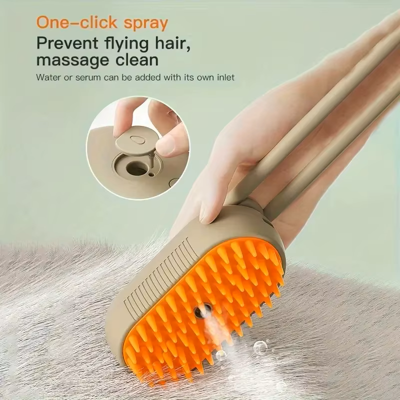 PetPawJoy™ Steam Grooming Brush